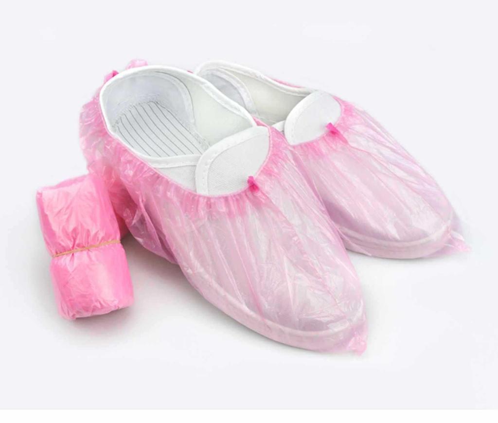 2000 Einweg Wasserdichte Plastik Überschuhe für den Innenbereich