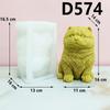 3D Large 2025 Teddy Dog Candle Silicone Mold Cute Cat Hug Resin Mold Cat Dog Gypsum Mould Home Decoration Animal dog molds