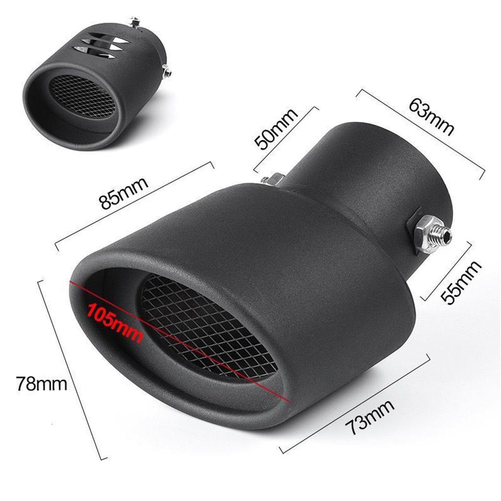 Kompatibilní s Toyota Yaris Cross 10. řady/15. řady koncový vrhový tlumič, oválný tvar,