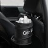 Foldable Black Car Trash Can, Large Capacity Oxford Cloth, Garbage Basket, Dirty Clothes Basket, Toy Storage Bucket  Car Storage