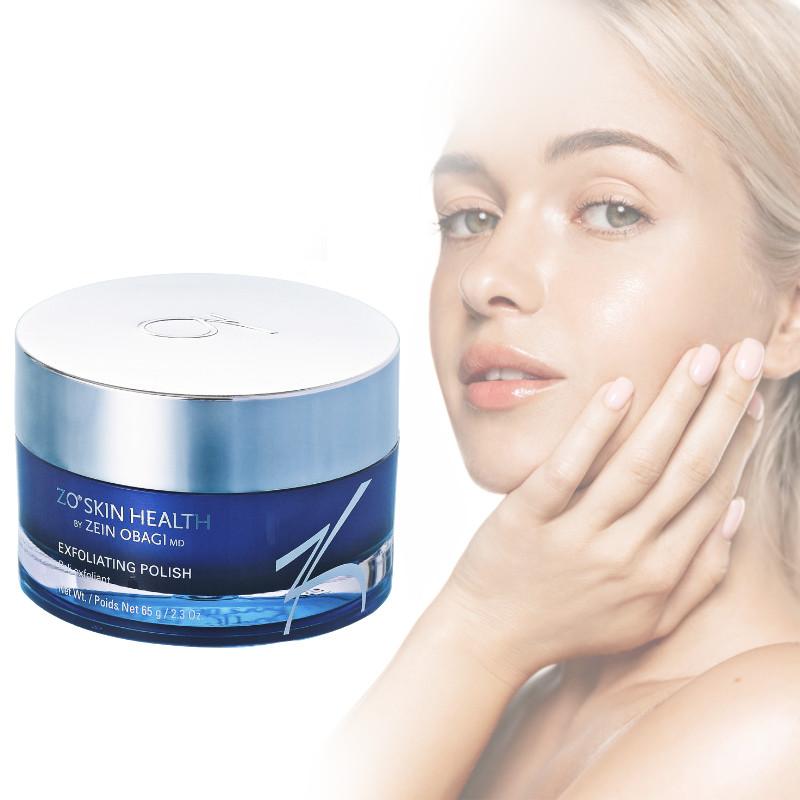 Premium Zo Skin Exfoliating Scrub For Gentle Facial Cleansing And Blackhead Removal With Hydrating Orange Blossom Extract