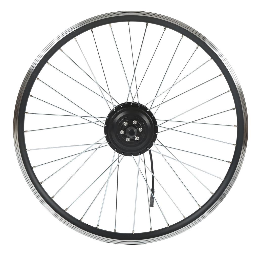 Front Hub Motor Kit Electric Bike Mountain Bike Modification with 48V 250W Front Motor 26 Inch LCD