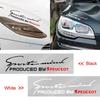 Car Reflective Headlight Eyebrow Decoration Sticker Decal For Peugeot 206 307 308 3008 207 208 407 508 2008 107 106 Accessories