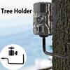 Supporto ad Albero per Fototrappola Staffa per Fotocamera di Sorveglianza Supporto Portatile per Fotocamera da Caccia per Fototrappole Fauna Selvatica Accessorio da Caccia per Esterno