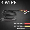 Motorcycle Mini Tail Light 5/11LED Motorbike Rear Brake Lamp Stop Warning Lamp For Scooter ATV Cafe Racer Bobber Kawasaki