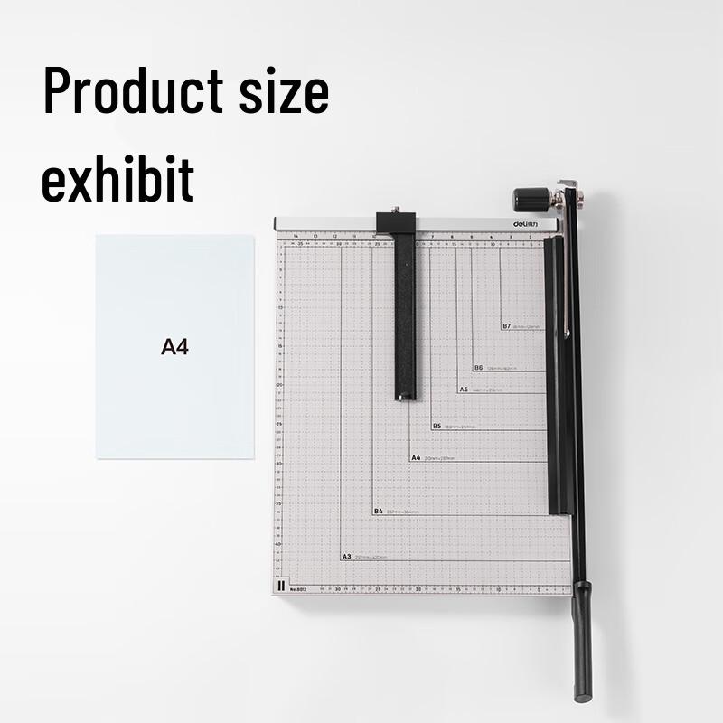 Deli Manual Paper Cutter CN Plug (adapter Included)