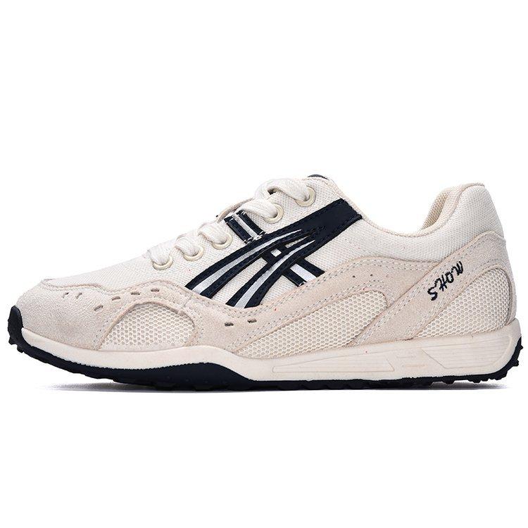 [Youshilai] 2025 Autumn New Mesh Breathable German Training Shoes Women's Color Matching Flat Bottom Non-slip Casual Sports Shoes