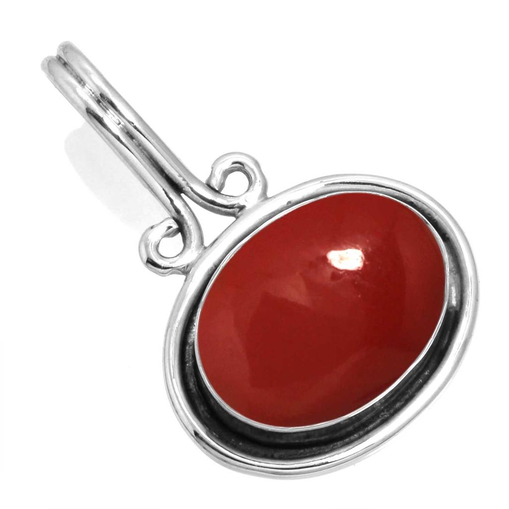 925 Sterlingsilber Anhänger Damen Edelstein Handgefertigter Schmuck Ostergeschenk Malachit Mondstein Rosenquarz Roter Stein Rauchtopas Tigerauge Mode