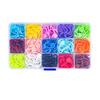 600/1500Pcs Stitching Markers with 20/75Pcs Large Eye Sewing Needle, Colorful Crochet Locking Markers Yarn Needle Set