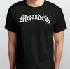 MERAUDER nuova T-SHIRT Unisex con Stampa Grafica S M L XL XXL 3 4 XL Nero Bianco