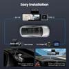 2/3-channel In-car Dashcam, UHD 4K High-definition GPS WiFi Camera, Car DVR Camera