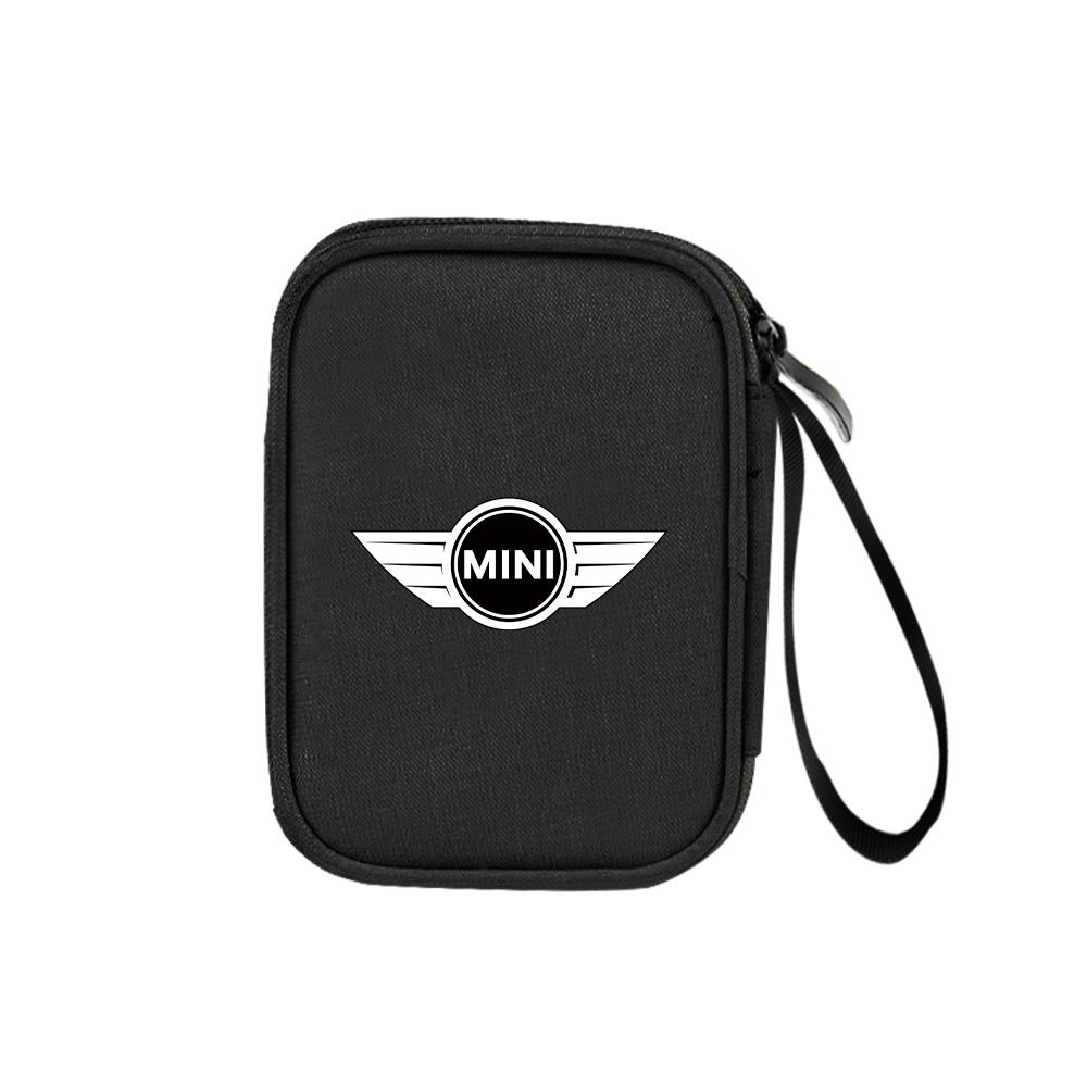 HQZQB1 Portable Car Styling Storage Bag Case Organizer Accessories For MINI Cooper S JCW WORKS R55 R56 F55 F56 R57 R58 R59 R60 CLUB MAN