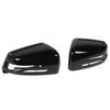 2PCS Rearview Mirror Cover Cap Strong Protection Long Durability Weather Resistance Replacement for Benz W176 W246 W204