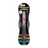 PILOT Dr. Grip CL Play Border Mechanical Pencil, 0.5mm, Black x Pink (HDGCL50RPBP) - Shake to Advance Lead, Interchangeable Ring Grip, Customizable