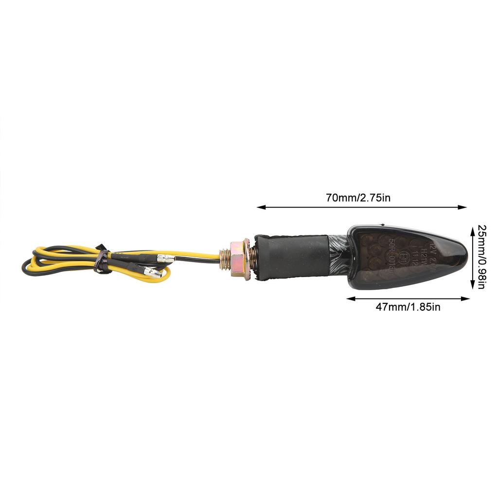 4PCS Motorcycle Turn Signal Light Front and Rear Waterproof Bright Light   Replacemen for