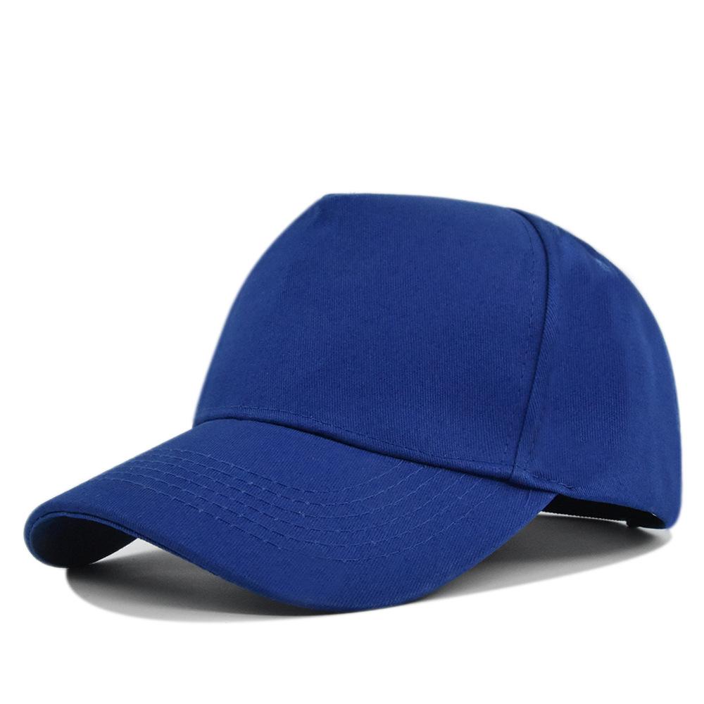 Individuell bedruckte einfarbige 5er Packung Baseballkappe Werbekappe für Herren Damen Party Snapback Hut Casquette Gorra Großhandel