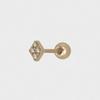 14k Mini Dia Cubic Piercing