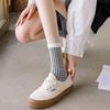 Nordic-style Patterned Women's Mid-calf Socks