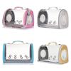 Cat Large Transparent Backpack With Breathable Design Soft And Hardness Medium