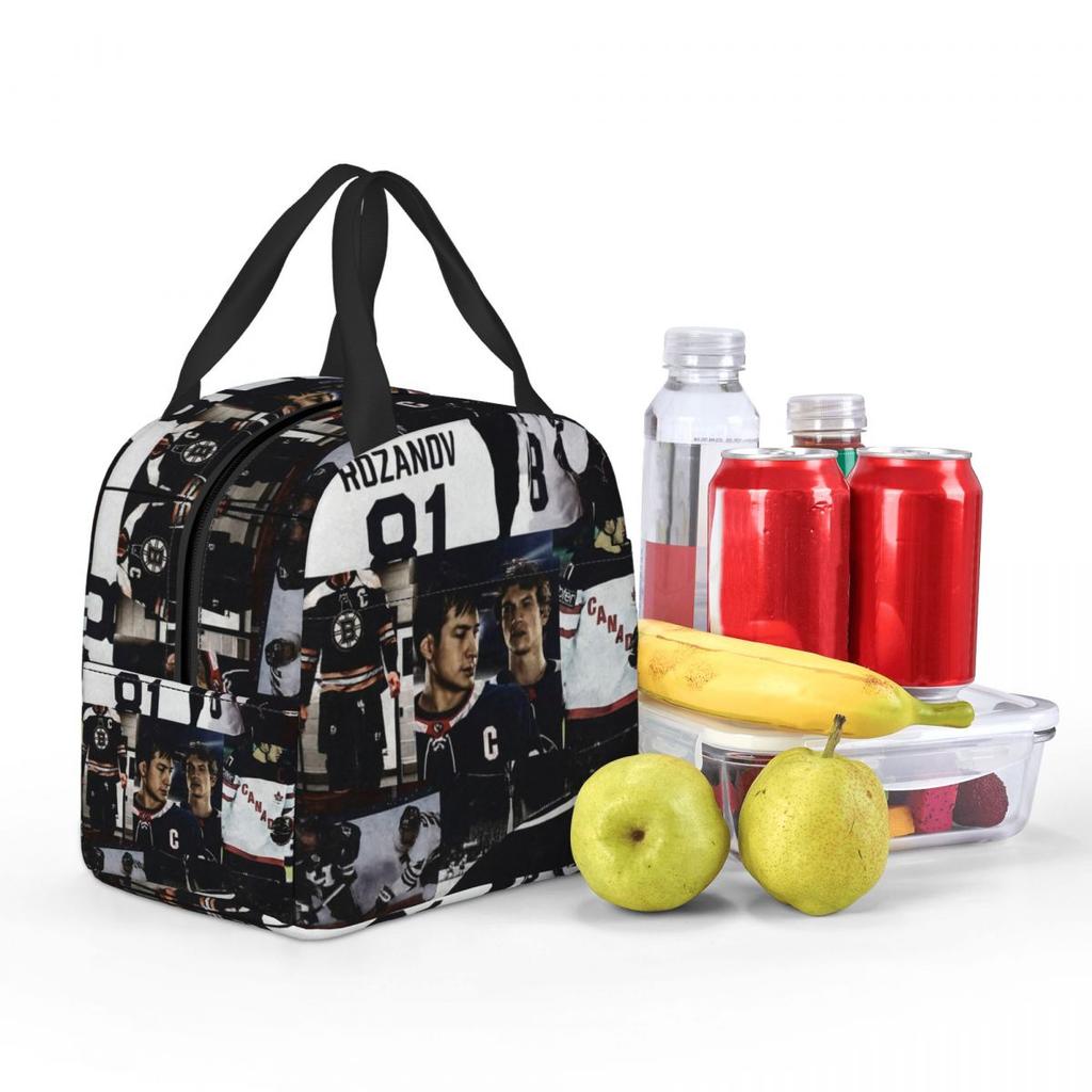 Insulated Lunch Bag Heated Rivalry Humorous Product Hollander and Ilya Rozanov Storage Food Box Cooler Thermal Lunch Box