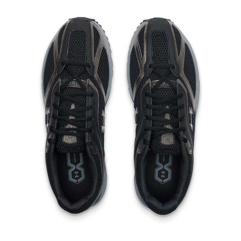 Under Armour Apparition Metallic Black Unisex Sneakers 3027595-007