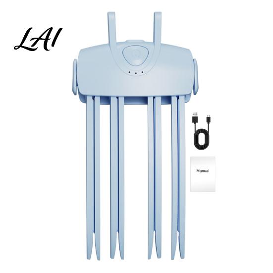 Portable Styling Accessory 1/2Pcs Heated Hair Volume Clip for Instant Root Lift Rechargeable Volumizing Tool Heat Fine Flat Hair Cordless Bangs Comb