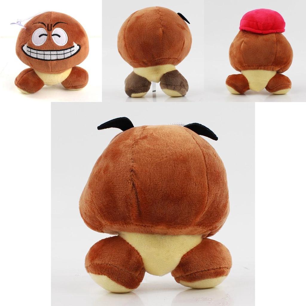 Soft And Cuddly Super Mario Goomba Mushroom Plush Doll For Kids And Collectors