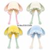 Fuzzy Texture Earflap Beanie Hat Braided Tassels Plush Winter Hat Bunny Ear Hat  Autumn Wear