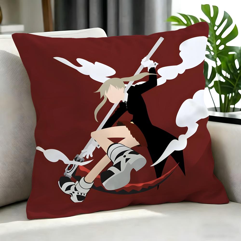 Anime SSOUL EATER Cushion Cover Cushion Cover Set Pcs x x x Pillowcase Decorative Sofa Home Decor