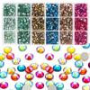 6-Grid Nail Art Diamond Box Ss6-Ss20 Large-Capacity Flat-Bottomed Rhinestone Set Diy Nail Jewelry Sticker Drill 1560 Pcs