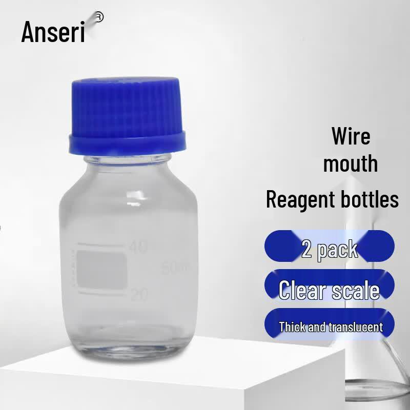 Ancell Blue Cap Screw Top Reagent Bottle