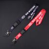 URDV7 Car Keychain Neck Wear ID Card Pass Lanyard Nylon Long Keyring Ribbon For KIA Ceed Sportage Cerato Sorento Optima Picanto Niro
