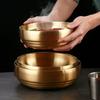 304 Stainless Steel Rice Salad Bowl Double Layer Ramen Kimchi Seasoning Bowls Sauce Dish Food Tableware