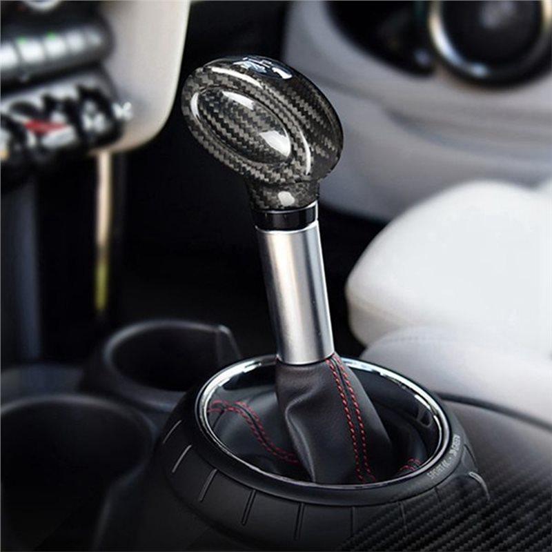 For Mini Cooper F54 F55 F56 F57 F60 Countryman Car Gear Shift Knob Cover In Carbon Fiber Interior Trim Accessories