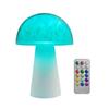 Cute Mushroom Lamp Small Bedside Table Lamp Night Light With Remote Control Brand New
