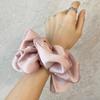 For Scrunchies Korean Women Silk Chiffon Elastic Hair Ties Ponytail Holder Headwear Femme