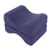 Memory Foam Knee Pillow for Side Sleepers Soft Ergonomic Elevation Cushion Curved Between Leg Pillow