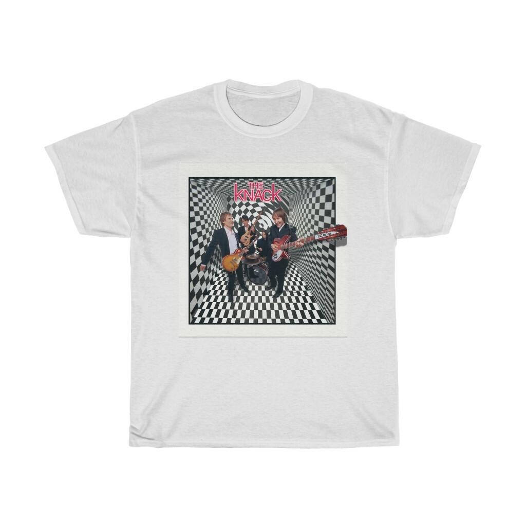 New The Knack Powerpop Alternative Indie Rock Unisex Adult T-Shirt Heavy Cotton Tee S