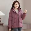 Women’s Short Detachable Hood Windproof Thicken Warm Winter Jacket