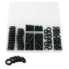 100/180/200pcs Rubber Grommet Assortment Set Harness Grommet Electrical Wire Gasket NEW