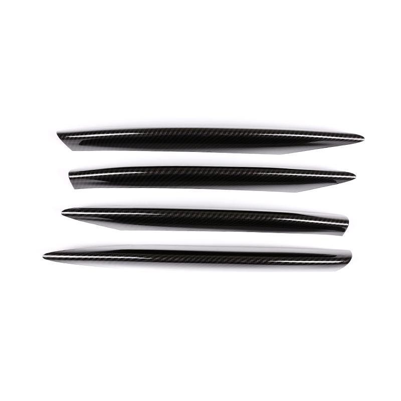 

For Mercedes Benz C Class W205 2019-2026ABS Car Styling Front Fog Light Decoration Strips Air Intake Grille Cover Trim Accessory