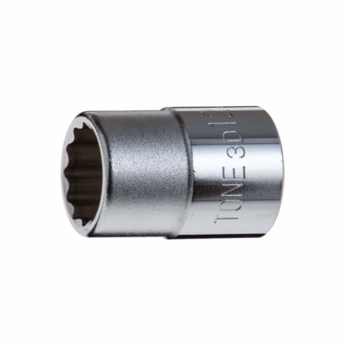 Tone HP3D-12 12-Point Socket, 9.5mm (3/8") Drive, 12mm Width