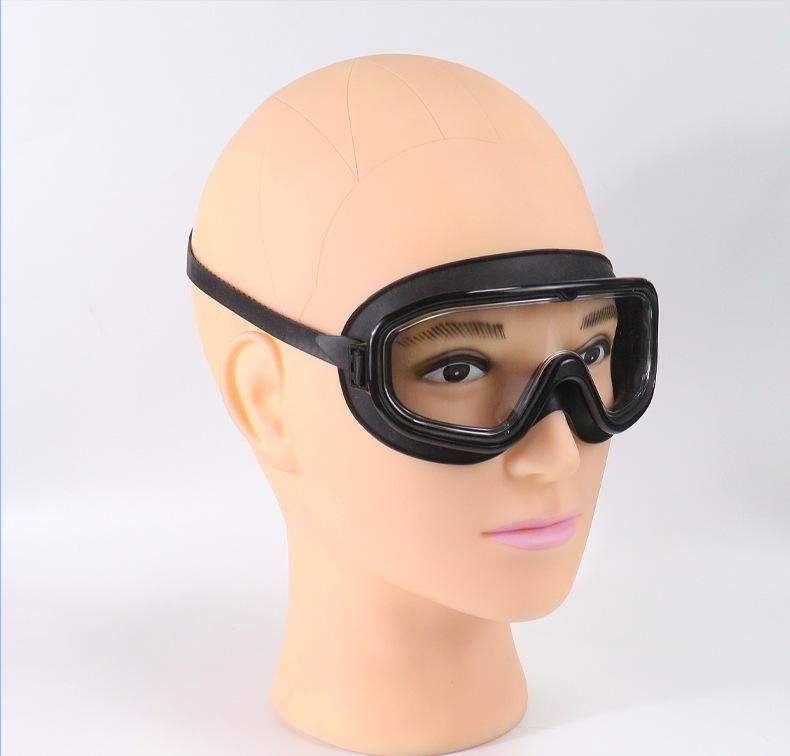 Dospělé protimlživé plavecké brýle s vysokým rozlišením a velkým rámečkem a potápěčská maska