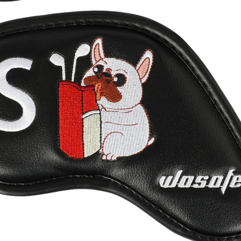 Sada 9 potahů na hlavy golfových želez pro ochranu