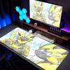 Laptop E-sport Gamer Home Keyboard Mats Pokemon Zeraora Large Non-slip Anime Mouse Pad XXL Rubber Desktop Washable Office Carpet