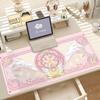 Anime Ccardcaptor Sakura Cartoon Mouse Pad Anti Slip Rubber Edge Locked Thickened Laptop Gaming Desk Mat