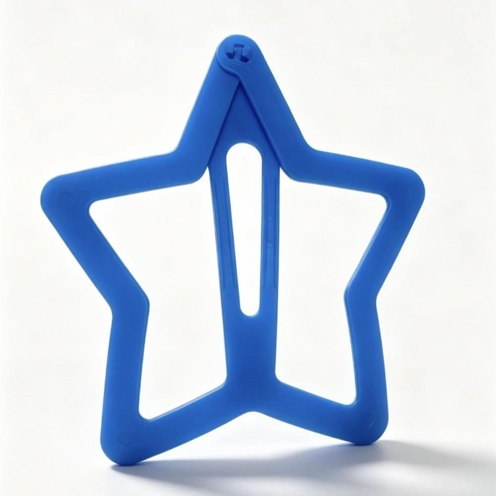 INS Extra-large Star Hair Clip Solid Color Funny Hair Grip Openwork Star Hairpin Children's Toys