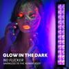 96W/48W/24W Fluorescent Black UV Light Party Bar Glow In Dark Party Supplies for Christmas Blacklit Party Stage Light Xmas Party