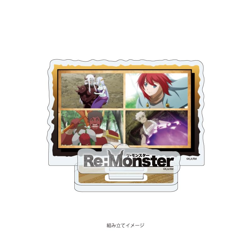 Re:Monster 02 Group Design [Official Illustration] Acrylic Stand Plate