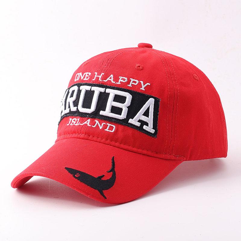 Spring and summer new products for letter shark embroidery baseball cap cap cap fishing cap